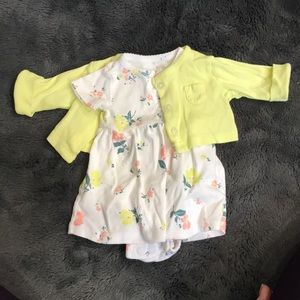 Onsie dress and sweater